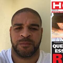 Adriano estalla tras ver publicada su foto con un narcotraficante