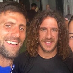 Djokovic, con Puyol y Muguruza: "Me siento un poquito español"