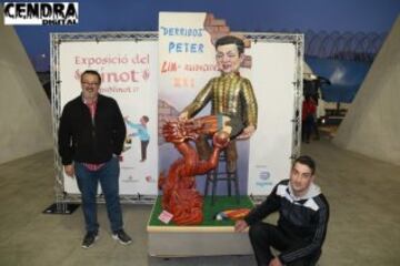 Cristiano, Messi y Alcácer entre los ninots para las Fallas 2017