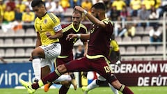 Colombia sufre con Venezuela y se complica en las Eliminatorias