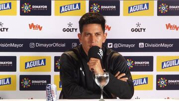 Germán Cano en la previa de la final de Copa
