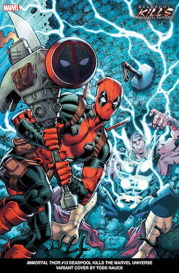 Deadpool mata al universo Marvel