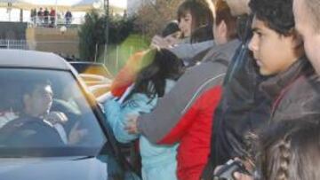 <b>EN MADRID. </b>Reyes se entrenó ayer en Majadahonda con el Atlético y tampoco pudo viajar a Sevilla, como estaba previsto.