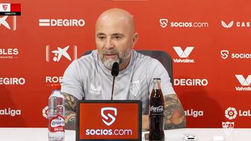 Sampaoli: “Me encasillo en los jugadores que tengo e Isco no ha estado como el resto”