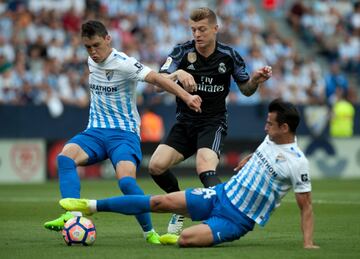 Federico Ricca, Luis Hernández y Toni Kroos.