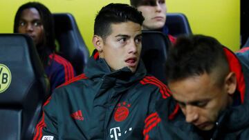 James Rodríguez, jugador del Bayern Múnich
