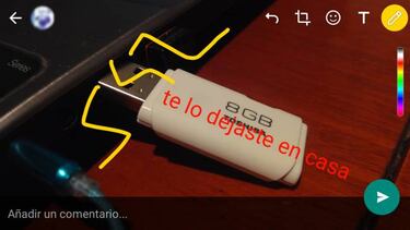 WhatsApp para iOS ya permite dibujar y poner emojis en las fotos