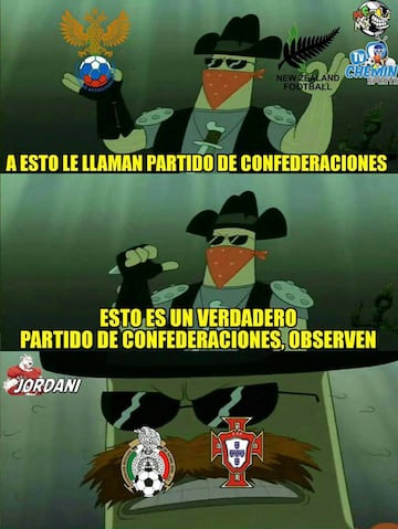 A reír con los memes del Portugal vs México