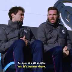 Llull y Rudy, en modo José Mota en el anuncio navideño del Madrid