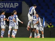 La Real Sociedad B está invicta en Anoeta.