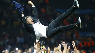 Luis Enrique ha logrado hasta ahora 8 de 10 títulos posibles