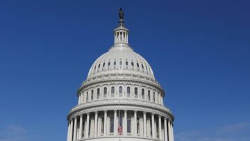 Una vista general del edificio del Capitolio de EE. UU., En medio del brote de coronavirus (COVID-19) en Capitol Hill en Washington, EE. UU., 21 de julio de 2020.