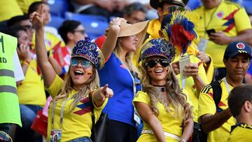 amara. Junio 28 del 2018. En el Cosmos Arena la selección Colombia venció 1-0 a la Selección de Senegal, partido que se disputó por el Grupo H de la Copa Mundial Rusia-2018. (Colprensa - Luis Ãlv