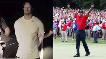 Tiger Woods, en el momento de su detención tras conducir bajo los medicamentos con los que trataba sus molestias en la espalda y después de ganar el Tour Championships, su primer título tras cinco años de sequía.