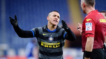 Alexis fue el &#039;villano&#039; en la ca&iacute;da del Inter ante la Sampdoria