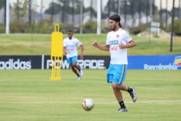 La Selección ya trabaja en Bogotá, primer día del microciclo