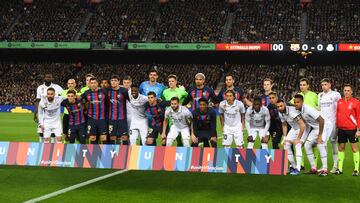 Cl¨¢sico entre Real Madrid y Barcelona.