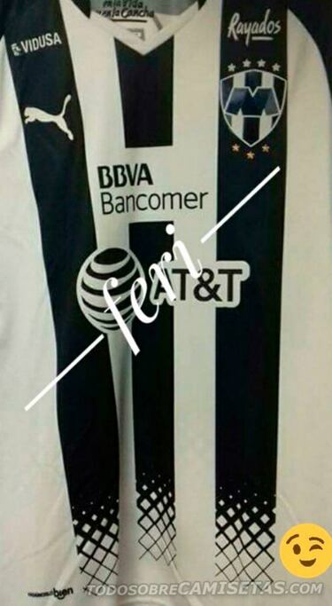 Circula posible playera de Monterrey para el Apertura 2017