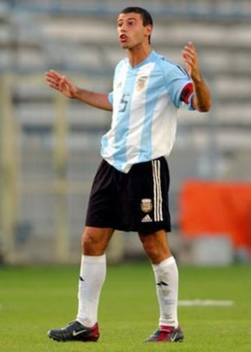 Javier Mascherano era el líder de la selección argentina. Pasó por Brasil, Inglaterra, hasta que fichó en Barcelona donde ha ganado la Champions League.