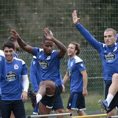 Álex Bergantiños sigue siendo el chico para todo de Vázquez