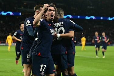 Un Vitinha exhuberante fue el alma del PSG