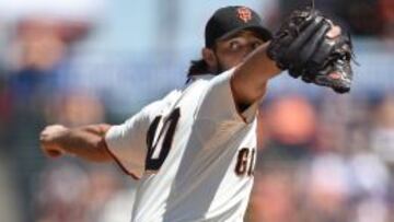 Madison Bumgarner estuvo soberbio contra los Chicago Cubs en el AT&amp;T Park.