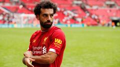 El gesto de Salah con un niño, aficionado del Liverpool, que acabó ensangrentado