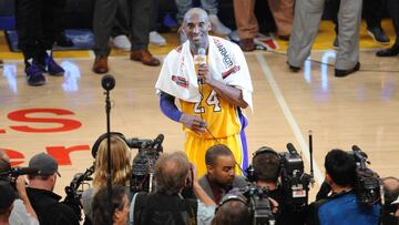 30.000 dólares por la toalla de Kobe Bryant en su último partido