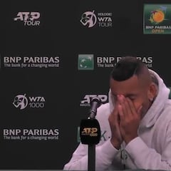 Es hasta duro de ver: 60" de Kyrgios devastado e incrédulo tras volver a caer contra Nadal