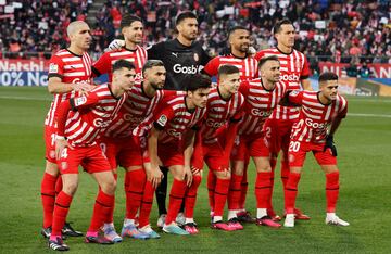 Once inicial del Girona.