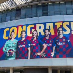 Martens comparte protagonismo con Messi, De Jong, Griezmann y Ter Stegen