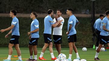 Alineaci¨®n posible de Uruguay y Corea del Sur hoy en el Mundial