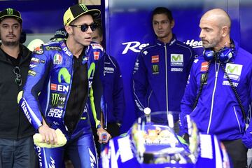 Rossi regresa a la competición en Aragón habiéndose perdido solo una carrera, la de Misano, tras fracturarse la pierna derecha entrenando. Recuperación milagrosa.