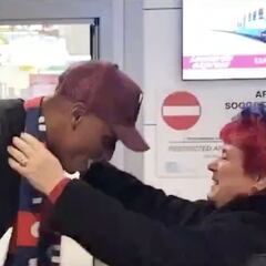 Así fue la llegada de Yerry Mina a Cagliari: “Estoy motivado”