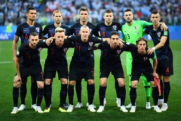 Equipo de Croacia.