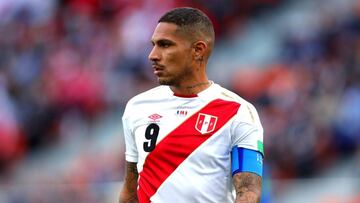 Paolo Guerrero, delantero de la Selecci&oacute;n