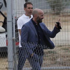 El nuevo 'cuadro' de Monchi
ha estrenado quince colores