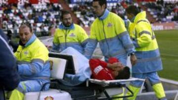 Reyes tiene un esguince en el tobillo izquierdo