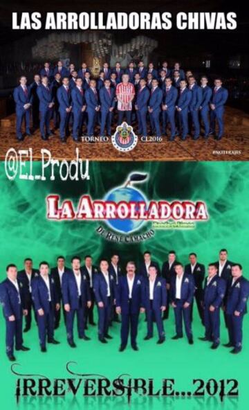 Los memes de la foto oficial de Chivas en la Basílica