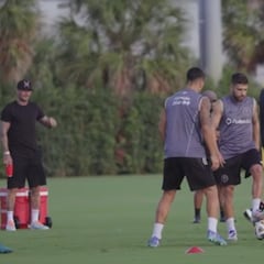 Messi’s triumphant return: Argentine star electrifies Inter Miami training with rondo session alongside Busquets, Alba, and Suárez
