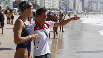 La nadadora española de aguas abiertas Erika Villaecija
