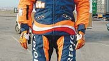 <b>ONCE KILOS.</b> Ése es el peso que gana Esteve con el equipo completo.