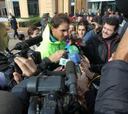 Rafa Nadal: "Estoy un poco dolorido pero todo ha ido bien"