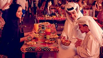 Qatar ofrece una gastronomía con muchas influencias.