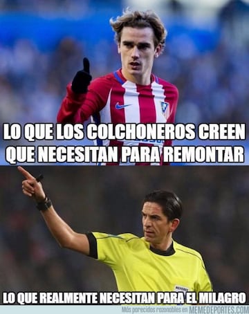 Los mejores memes del Atlético Madrid 2-1 Real Madrid