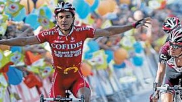 <b>EL MÁS RÁPIDO. </b> Duque supo imponerse a sus compañeros de fuga.