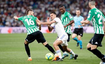 Ceballos, in the match against Betis in May 2022.