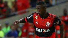 Vinicius Junior vuelve y sufre el penalti de la victoria del Fla
