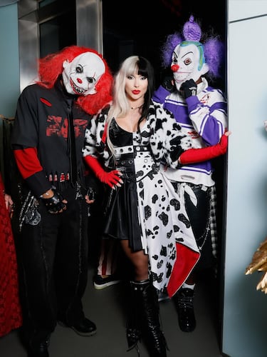 Virginia Fonseca y Vinicius Júnior.