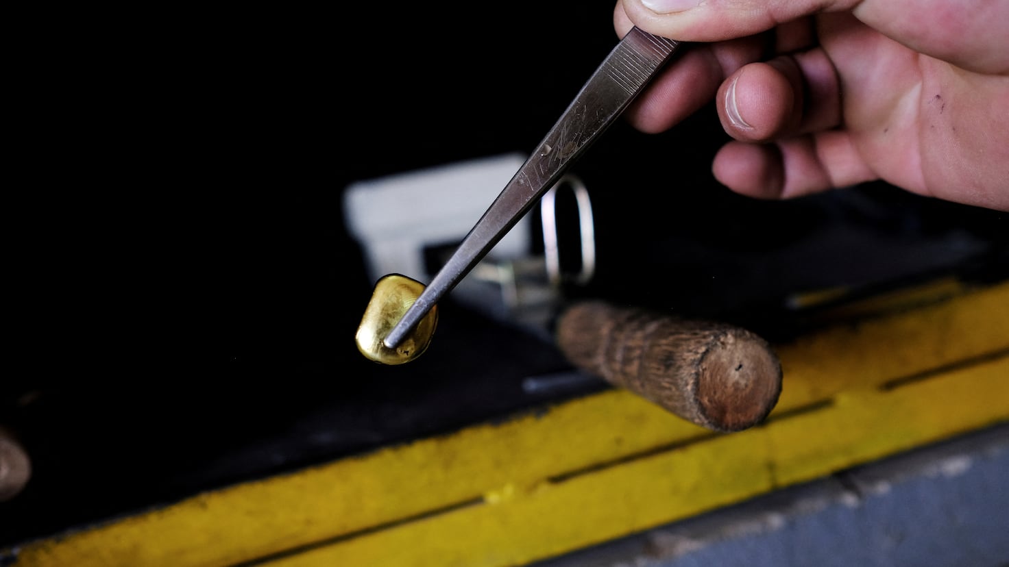 Massive gold reserves were found in a remote region of South America